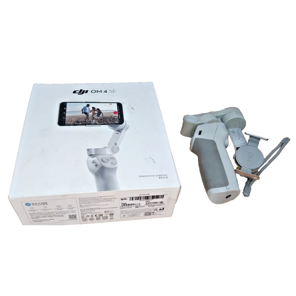 DJI OM4 Mobile 3-Axis Gimbal Stabilizer - FOR PARTS OR REPAIR - Video-Read